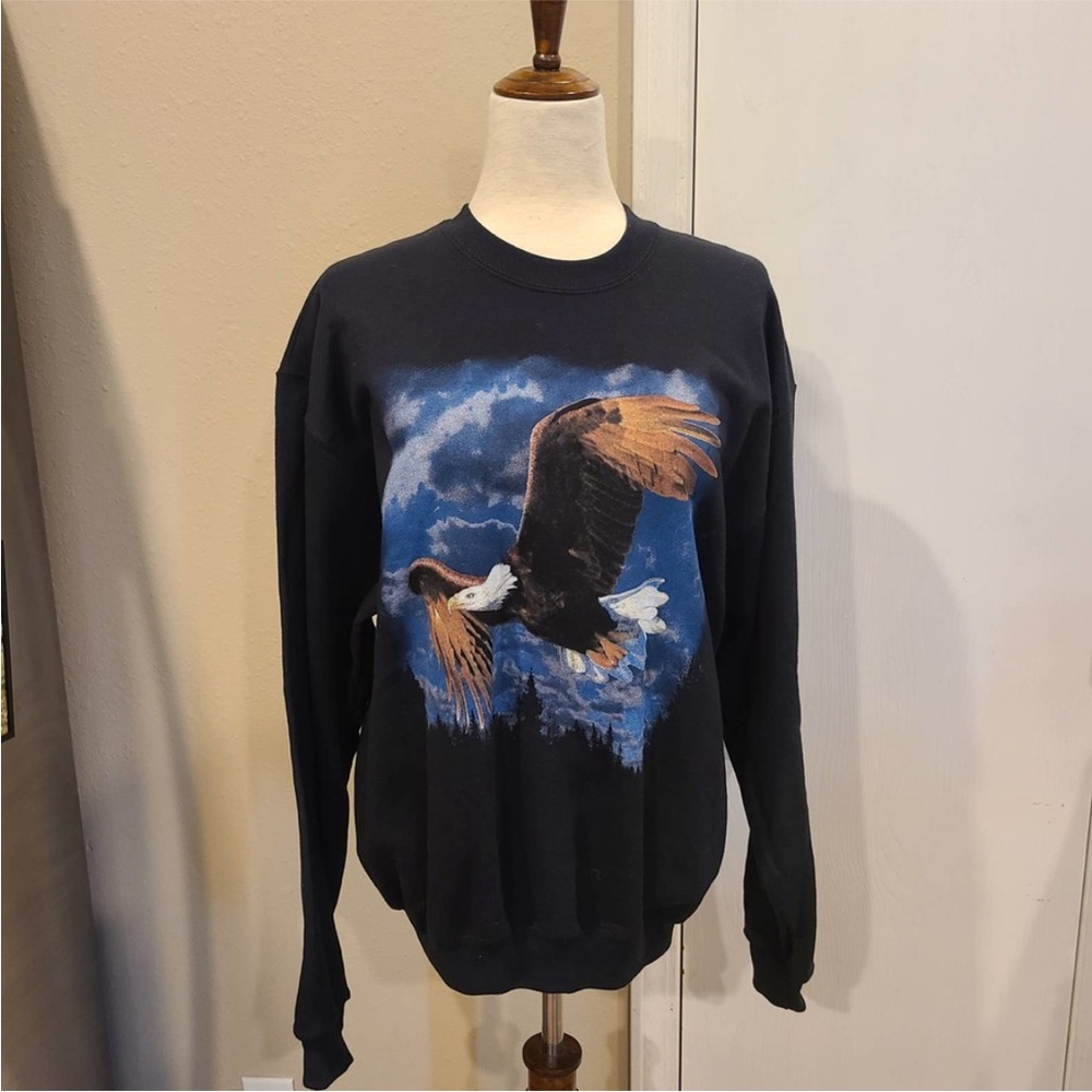 Vintage 90s Jerzees Eagle Sweatshirt